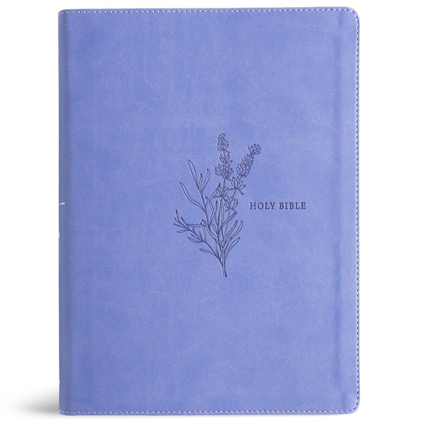 Cover image for KJV Study Bible, Full-Color, Lavender Leathertouch, isbn: 9798384546191