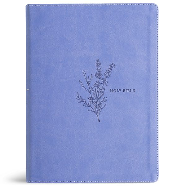 Cover image for KJV Study Bible, Full-Color, Lavender Leathertouch, isbn: 9798384546191
