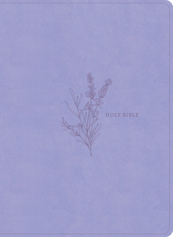 Cover image for KJV Study Bible, Full-Color, Lavender Leathertouch, Indexed, isbn: 9798384546207