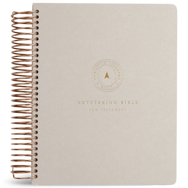 Cover image for CSB Spiral-Bound Notetaking Bible, Optimal Type, New Testament, isbn: 9798384552604