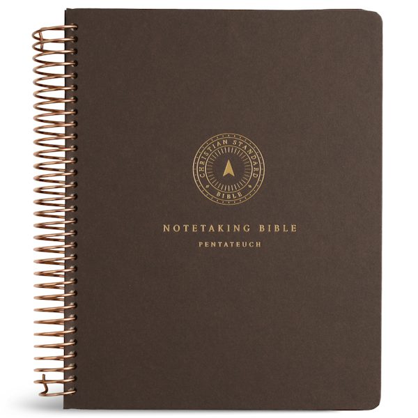 Cover image for CSB Spiral-Bound Notetaking Bible, Optimal Type, Pentateuch, isbn: 9798384552611