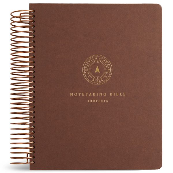 Cover image for CSB Spiral-Bound Notetaking Bible, Optimal Type, Prophets, isbn: 9798384552628