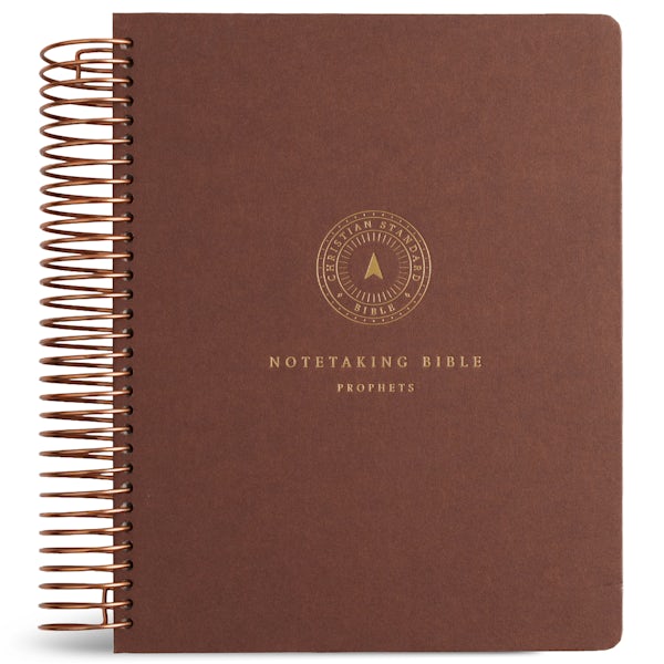 Cover image for CSB Spiral-Bound Notetaking Bible, Optimal Type, Prophets, isbn: 9798384552628