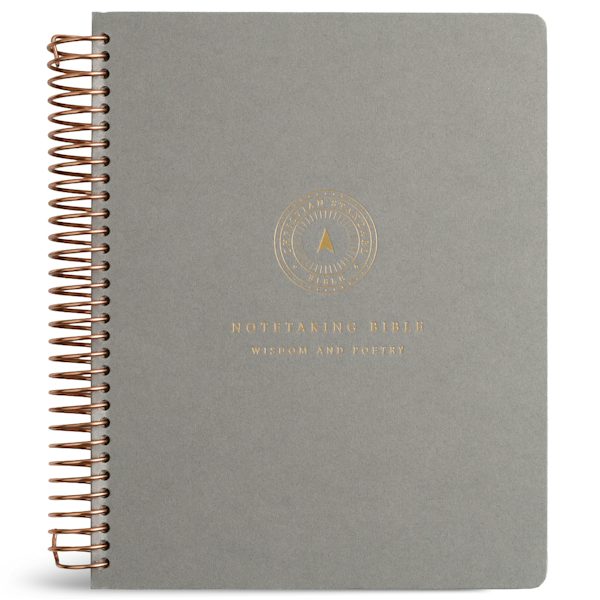 Cover image for CSB Spiral-Bound Notetaking Bible, Optimal Type, Wisdom and Poetry, isbn: 9798384552635
