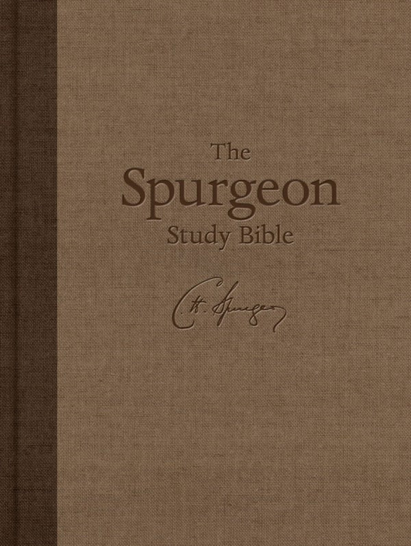 Cover image for CSB Spurgeon Study Bible, Brown Hardcover, isbn: 9798384552642