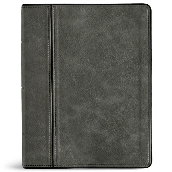 Cover image for CSB Notetaking Bible, Charcoal Leathertouch, isbn: 9798384552789