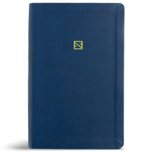 Cover image for CSB Teen Study Bible, Asking and Answering Questions about God's Word, Easy-To-Read Optimal Type, Navy Leathertouch, Indexed, isbn: 9798384552840