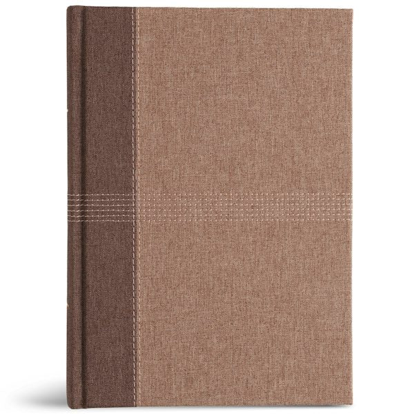 Cover image for NASB Notetaking Bible, Large Print Edition, Brown Cloth Over Board, isbn: 9798384552895