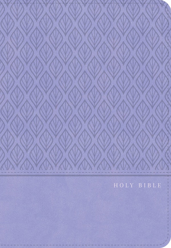 Cover image for CSB Giant Print Reference Bible, Optimal Type, Digital Study Edition, Lavender Leathertouch, isbn: 9798384552932