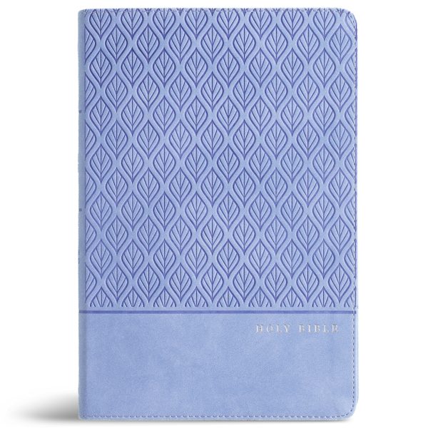 Cover image for CSB Giant Print Reference Bible, Easy-To-Read Optimal Type, Digital Study Edition, Lavender Leathertouch, Indexed, isbn: 9798384552949