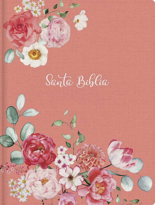Cover image for Rvr 1960 Biblia de Apuntes Edici�n Ilustrada, Salm�n P�talos, Tela Sobre Tapa Dura, isbn: 9798384554158