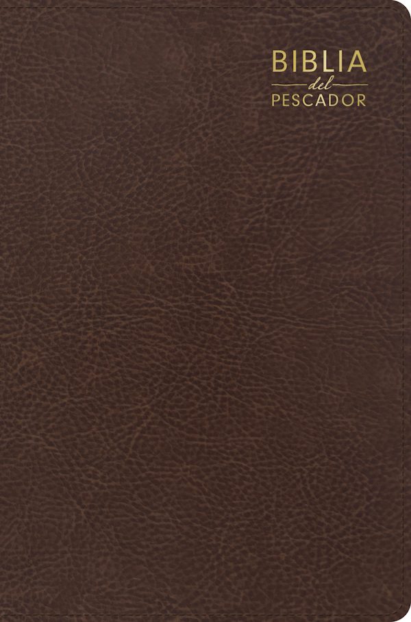 Cover image for Rvr 1960 Biblia del Pescador, Letra Grande, Caf�, S�mil Piel, isbn: 9798384554370
