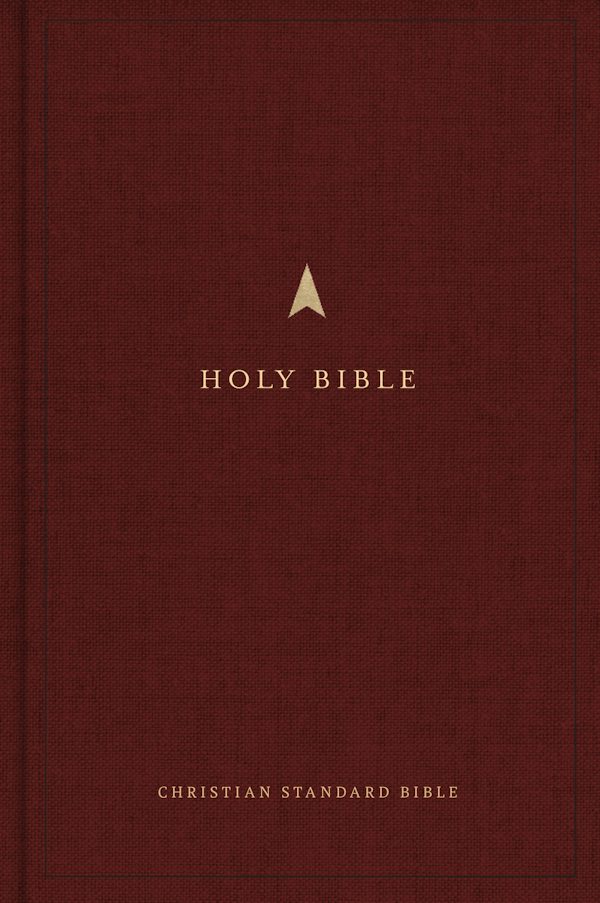 Cover image for CSB Pew Bible, Large Print Edition, Easy-To-Read Optimal Type, Burgundy Cloth Over Board, isbn: 9798384557272