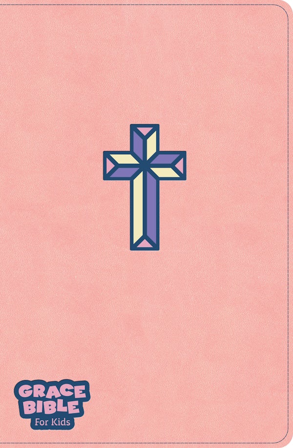 Cover image for CSB Grace Bible for Kids, Pink Leathertouch (Dyslexia Friendly), isbn: 9798384557432