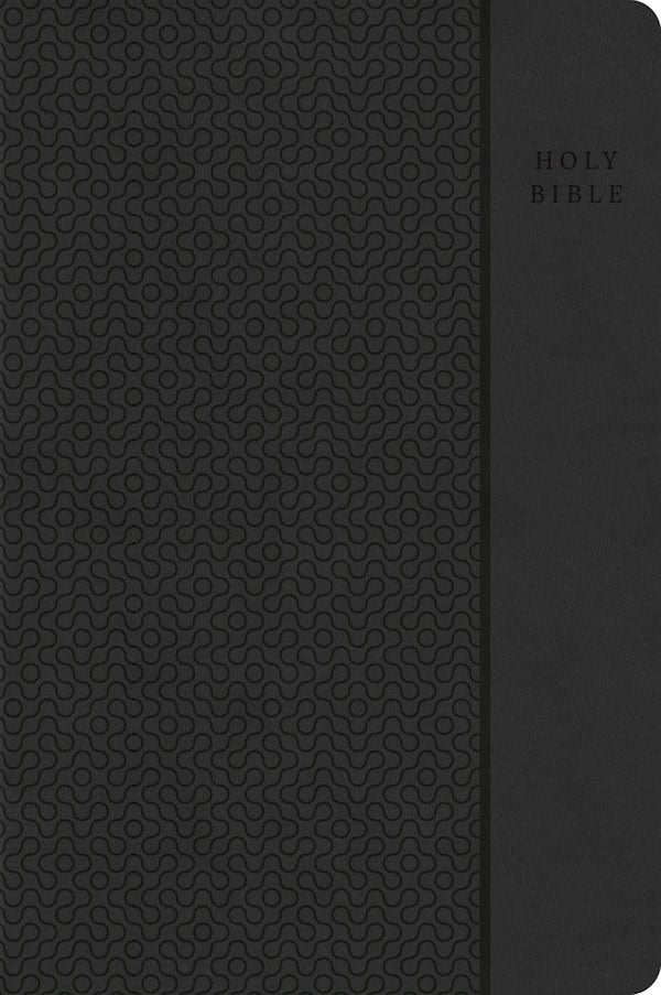 Cover image for CSB Large Print Compact Reference Bible, Value Edition, Easy-To-Read Optimal Type, Charcoal Leathertouch, isbn: 9798384557517