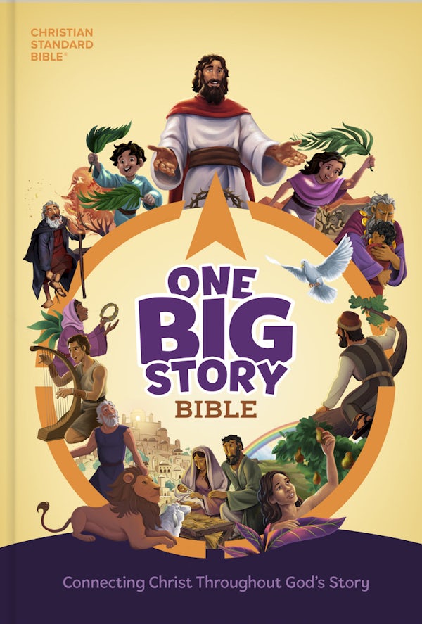 Cover image for CSB One Big Story Bible, Revised & Updated, Easy-To-Read Optimal Type, Hardcover, isbn: 9798384557593