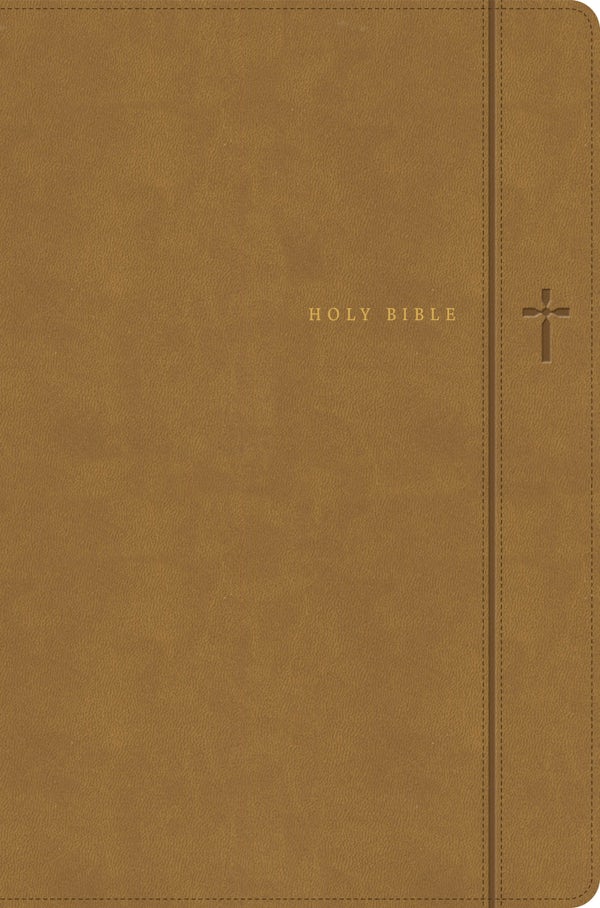 Cover image for KJV Large Print Thinline Bible, Camel Leathertouch, isbn: 9798384557678