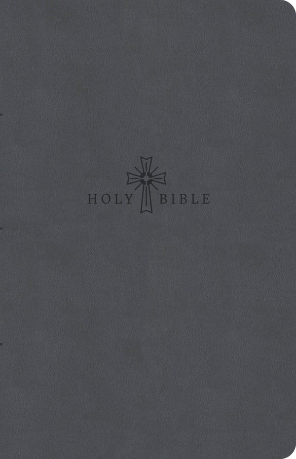 Cover image for KJV Premium Gift Bible, Charcoal Leathertouch, isbn: 9798384557746