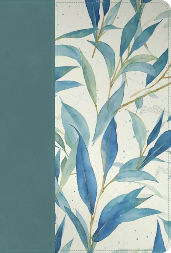 Cover image for CSB Notetaking Bible, Teal Floral Leathertouch, Zipper Edition, isbn: 9798384561781