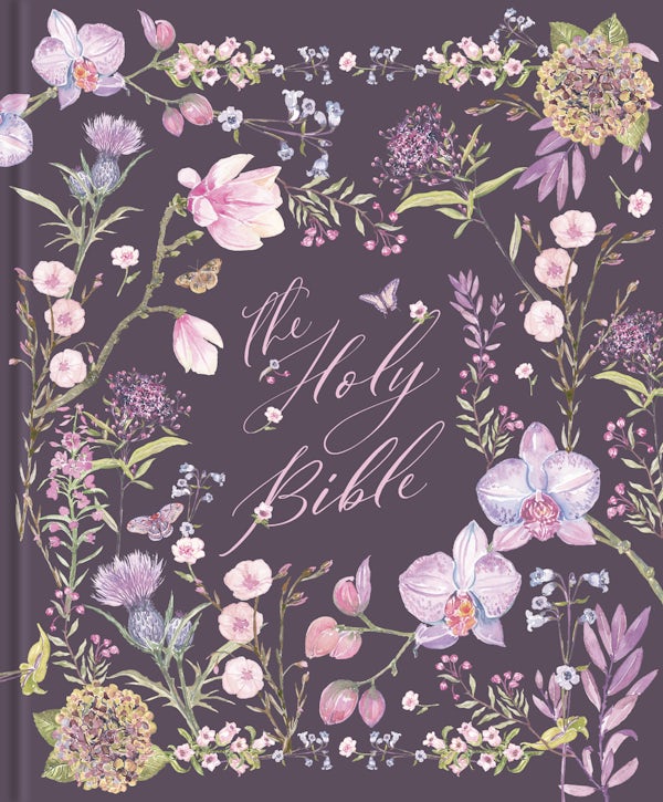 Cover image for CSB Notetaking Bible, Revive Our Hearts Edition, Floral Plum Cloth Over Board, isbn: 9798384561804