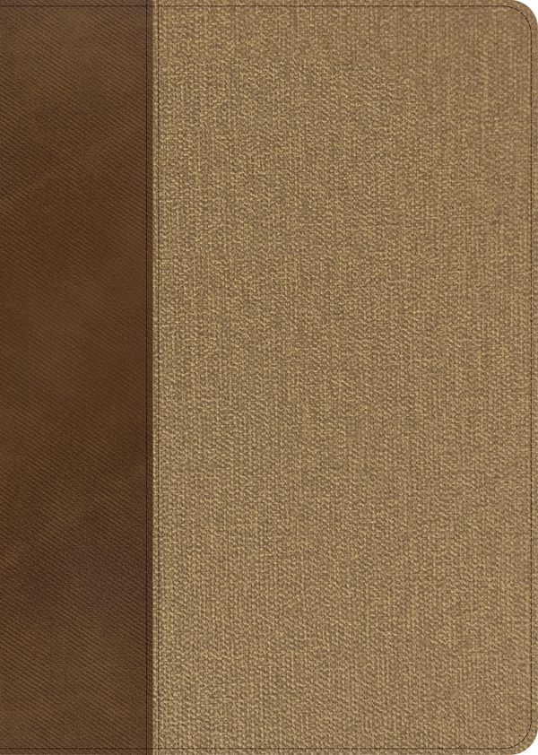 Cover image for CSB Study Bible, Personal Size, Digital Study Edition, Brown/Khaki Leathertouch, isbn: 9798384561880