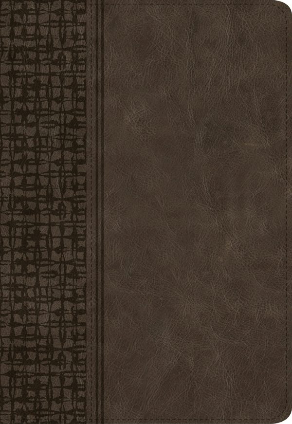 Cover image for KJV Large Print Compact Reference Bible, Brown Leathertouch, Zipper Edition, isbn: 9798384562009