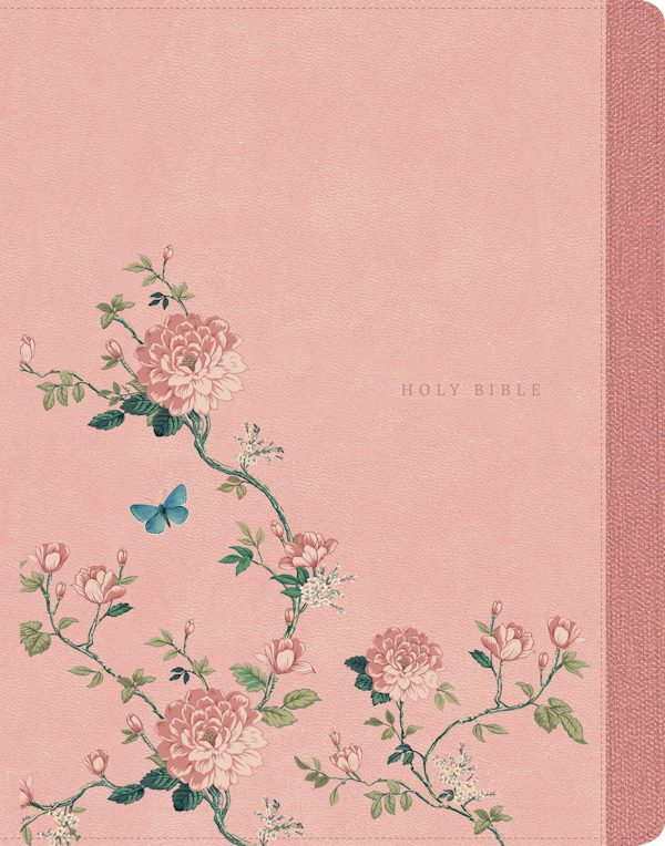 Cover image for KJV Notetaking Bible, Pink Floral Leathertouch, Zipper Edition, isbn: 9798384562016