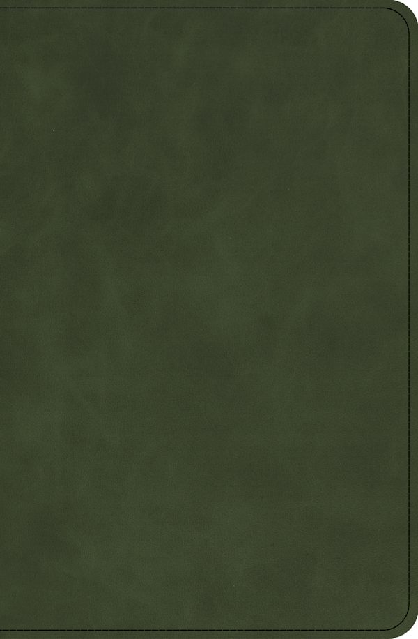Cover image for KJV Thinline Bible, Holman Handcrafted Collection, Premium Marbled Olive Calfskin, Zipper Edition, isbn: 9798384562047