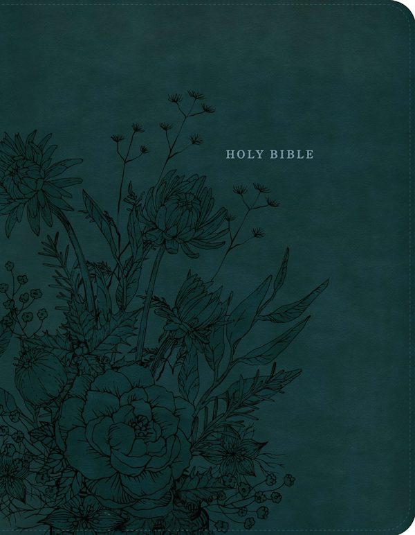 Cover image for NASB Notetaking Bible, Large Print, Peacock Floral Leathertouch, Zipper Edition, isbn: 9798384562078