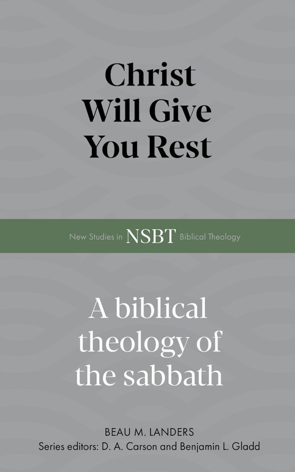 Cover image for Christ Will Give You Rest, isbn: 9798384562290