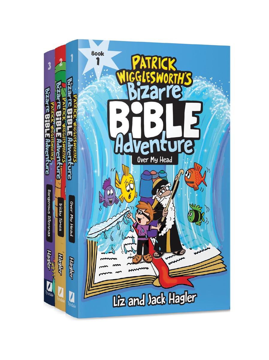 Cover image for Patrick Wigglesworth's Bizarre Bible Adventure Old Testament 3-Book Set, isbn: 9798400506444