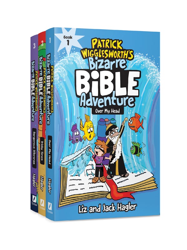 Cover image for Patrick Wigglesworth's Bizarre Bible Adventure Old Testament 3-Book Set, isbn: 9798400506444