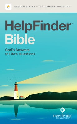 Cover image for Helpfinder Bible Nlt, Filament Enabled (Hardcover, Red Letter), isbn: 9798400506956