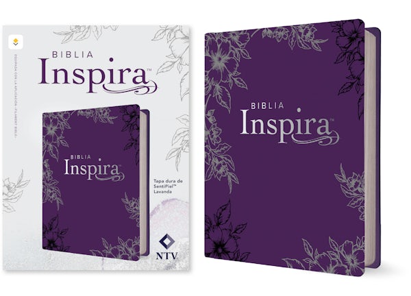 Cover image for Biblia Inspira Ntv Con Filament (Tapa Dura de Sentipiel, Lavanda), isbn: 9798400509537