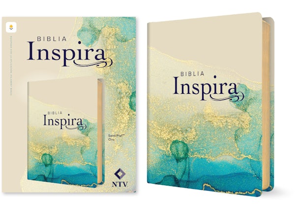 Cover image for Biblia Inspira Ntv Con Filament (Sentipiel, Oro), isbn: 9798400509544