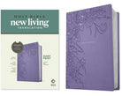 Cover image for NLT Giant Print Bible, Filament Enabled (Leatherlike, Lavender Floral, Red Letter), isbn: 9798400509780
