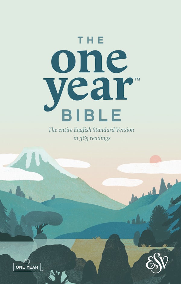 Cover image for The One Year Bible ESV (Softcover), isbn: 9798400513923