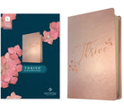 Cover image for NLT Thrive Devotional Bible for Women, Filament Enabled (Leatherlike, Rose Metallic), isbn: 9798400515644