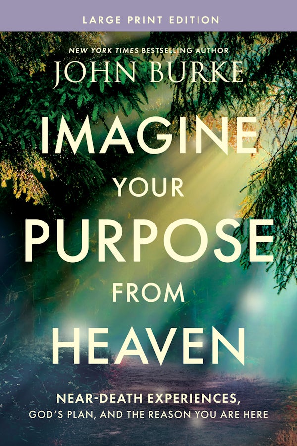 Cover image for Imagine Your Purpose from Heaven, Large Print, isbn: 9798400518393
