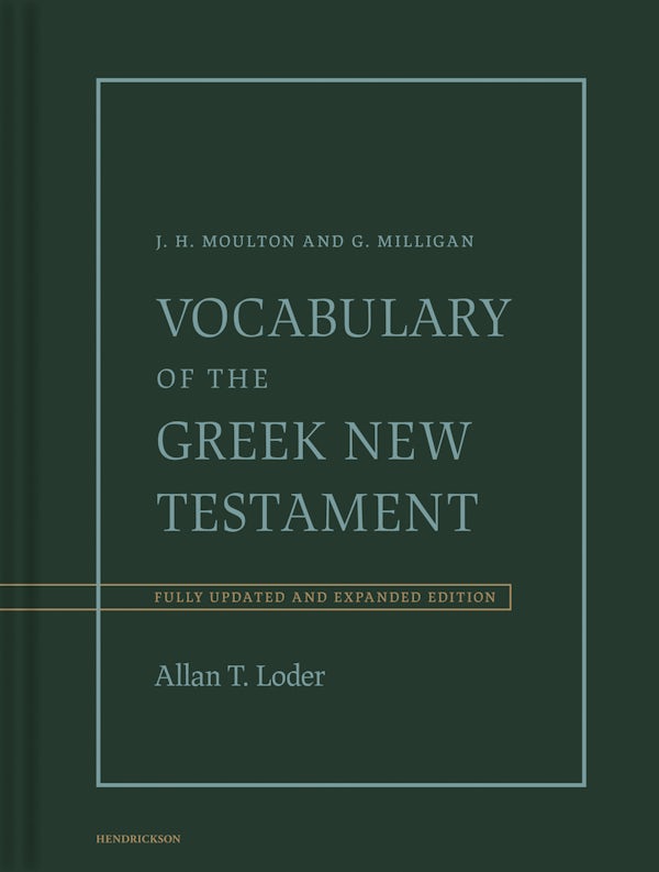 Cover image for Vocabulary of the Greek New Testament, isbn: 9798400522383