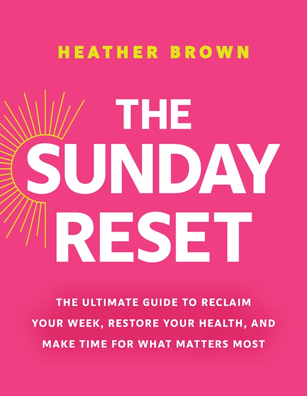 Cover image for The Sunday Reset, isbn: 9798400523564