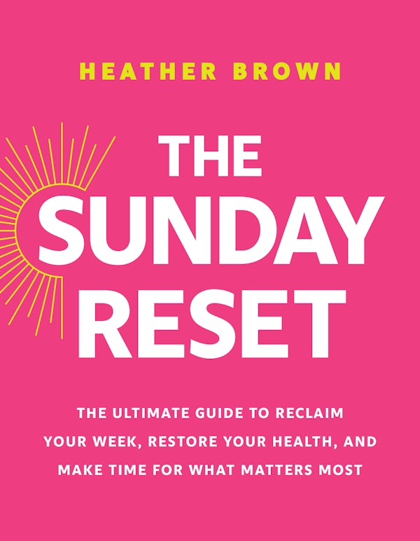 Cover image for The Sunday Reset, isbn: 9798400523564