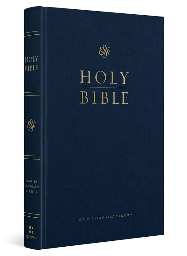 Cover image for ESV Church Bible, Large Print (Hardcover, Blue), isbn: 9798874900090