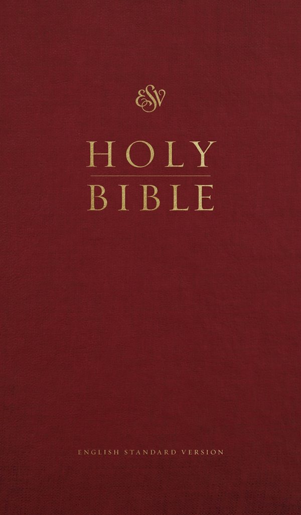 Cover image for ESV Church Bible, Large Print (Hardcover, Burgundy), isbn: 9798874900106