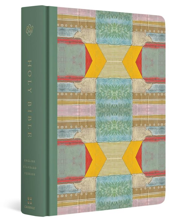 Cover image for ESV Single Column Journaling Bible, Artist Series (Cloth Over Board, Jessica Dennis Bush, Trellis), isbn: 9798874900120