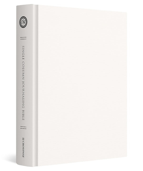 Cover image for ESV Single Column Journaling Bible (Hardcover, Customizable Cover), isbn: 9798874900342