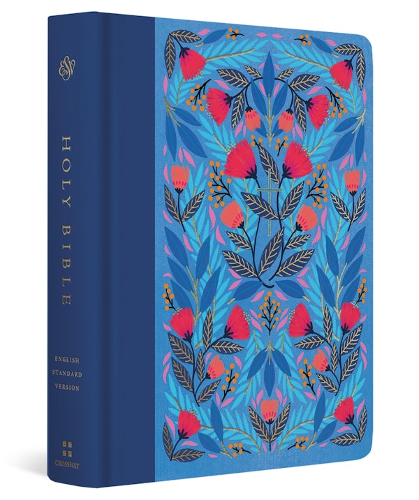Cover image for ESV Single Column Journaling Bible, Artist Series (Hardcover, Jess Phoenix, Garden), isbn: 9798874900403
