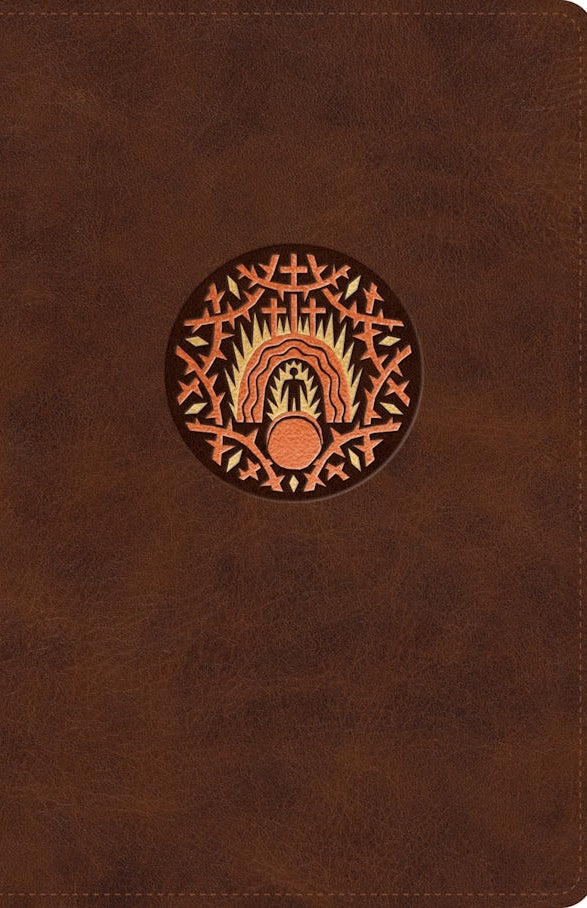 Cover image for ESV the Biggest Story Holy Bible for Kids (Trutone, Brown, Living Hope Design, Thumb Indexed), isbn: 9798874902483