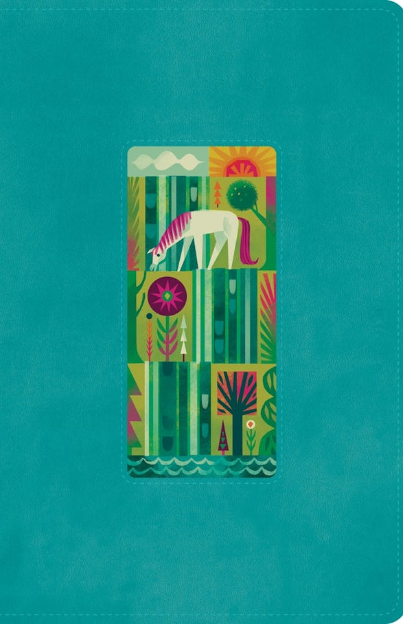 Cover image for ESV the Biggest Story Holy Bible for Kids (Trutone, Teal, Waterfall Design), isbn: 9798874902520