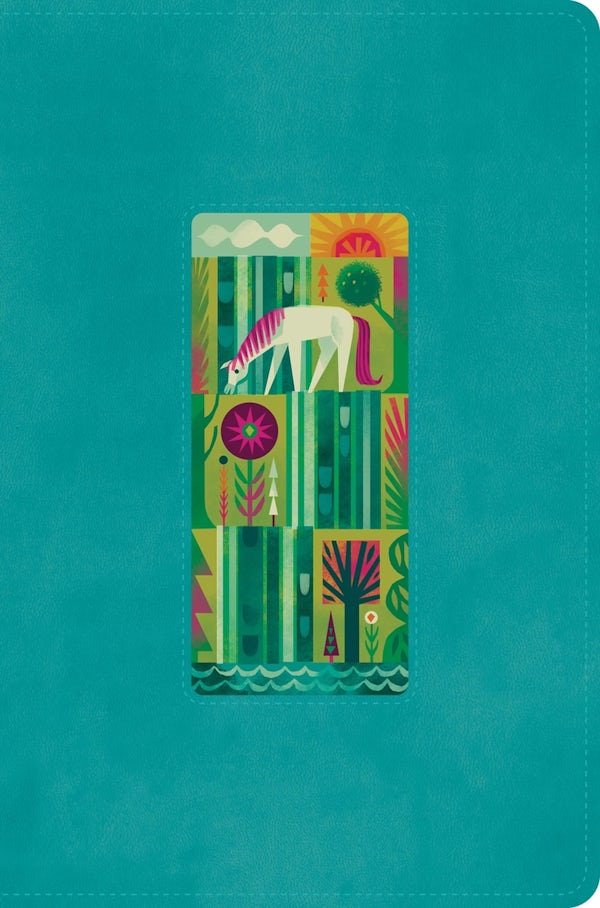 Cover image for ESV the Biggest Story Holy Bible for Kids (Trutone, Teal, Waterfall Design), isbn: 9798874902520